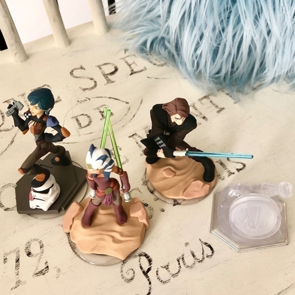 Disney, Infinity, 3.0, Star Wars, Figures, Set of 3 Plus, Twilight Crystal - Picture 4 of 11